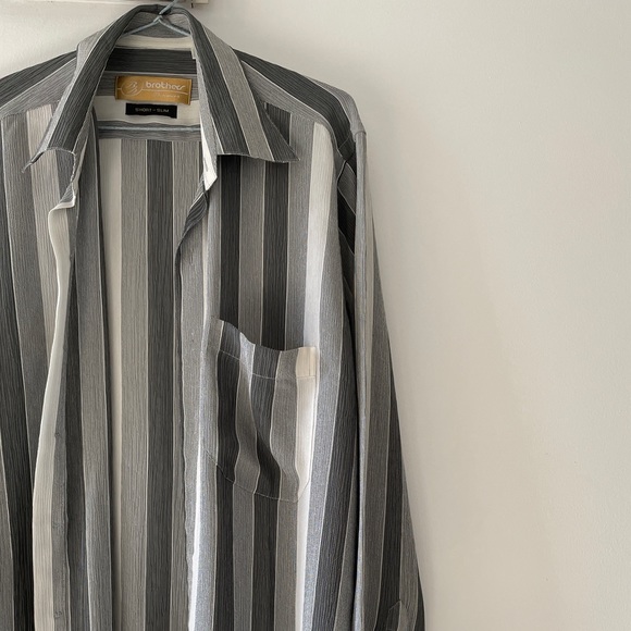 Monochrome Stripe Shirt - Picture 4 of 15